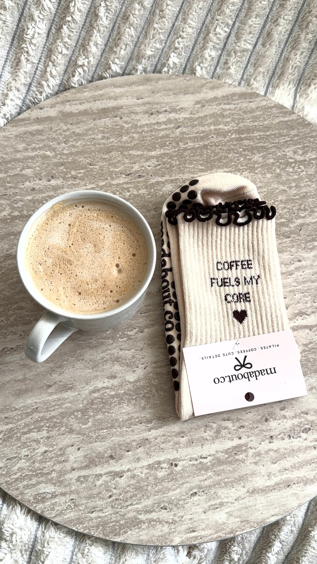 Coffee Fuels My Core — Cream